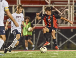 University High boys' soccer team takes down Parkersburg South after long delay